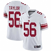 Nike New York Giants #56 Lawrence Taylor White NFL Vapor Untouchable Limited Jersey,baseball caps,new era cap wholesale,wholesale hats
